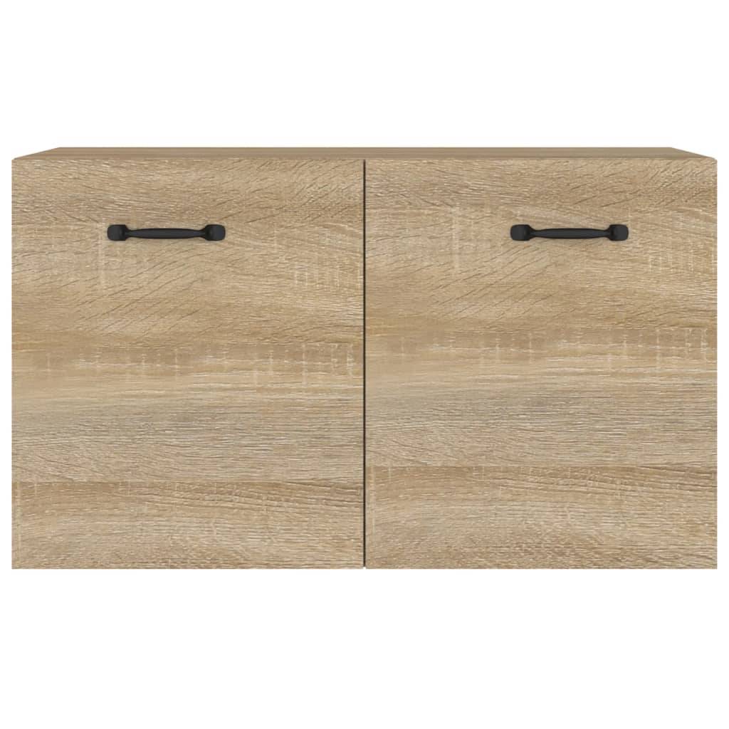 vidaXL Wandschrank Sonoma-Eiche 60x36,5x35 cm Holzwerkstoff
