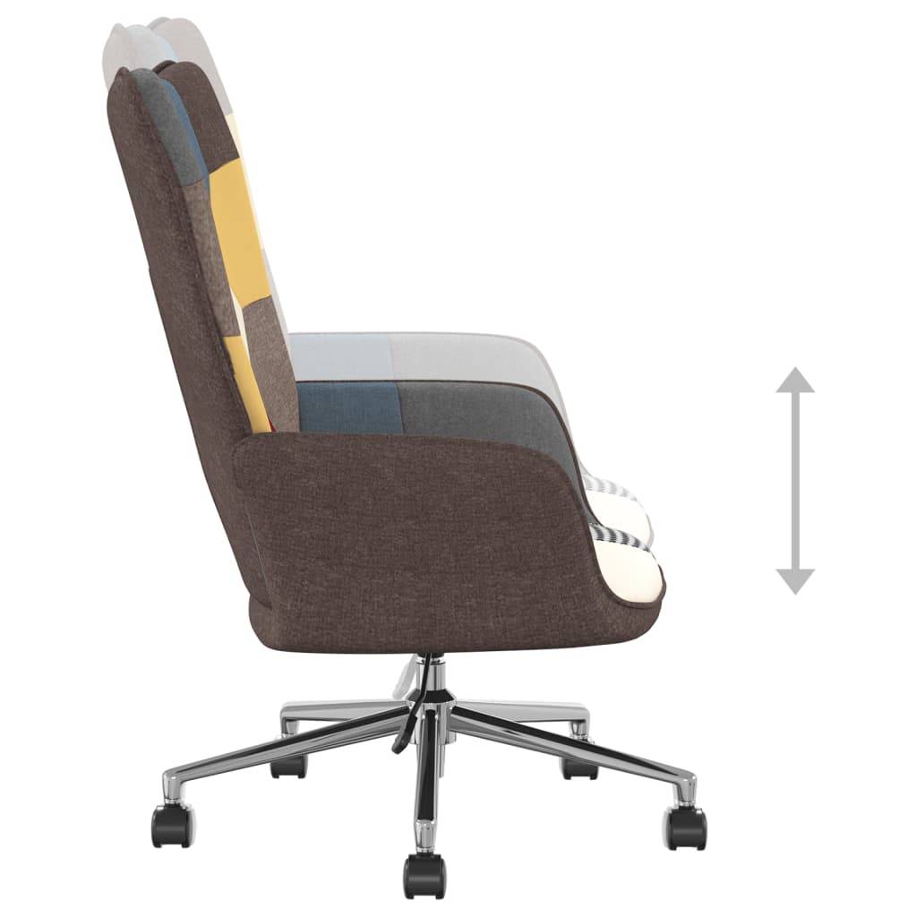 vidaXL Relaxsessel Patchwork Stoff