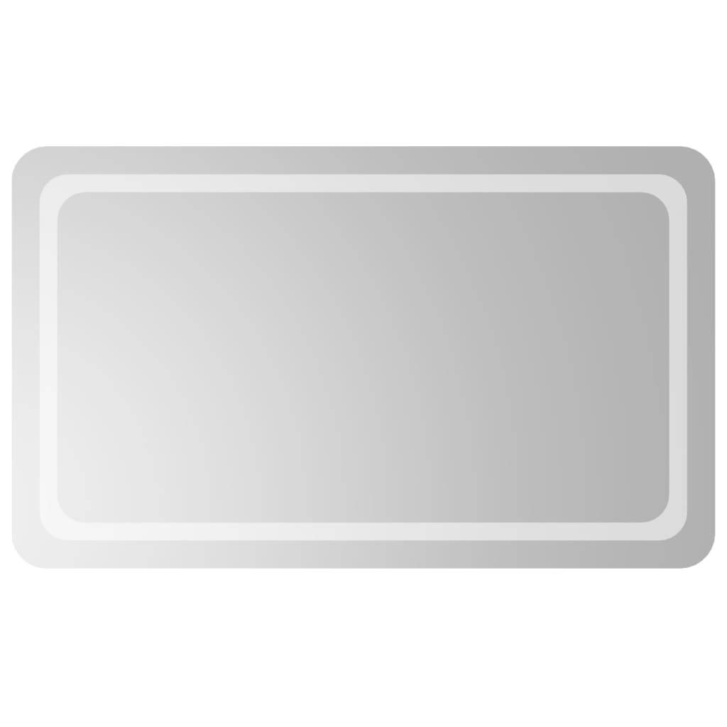 vidaXL LED-Badspiegel 60x100 cm