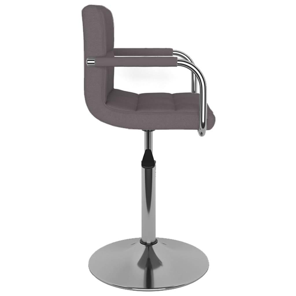 vidaXL Esszimmerstuhl Taupe Stoff