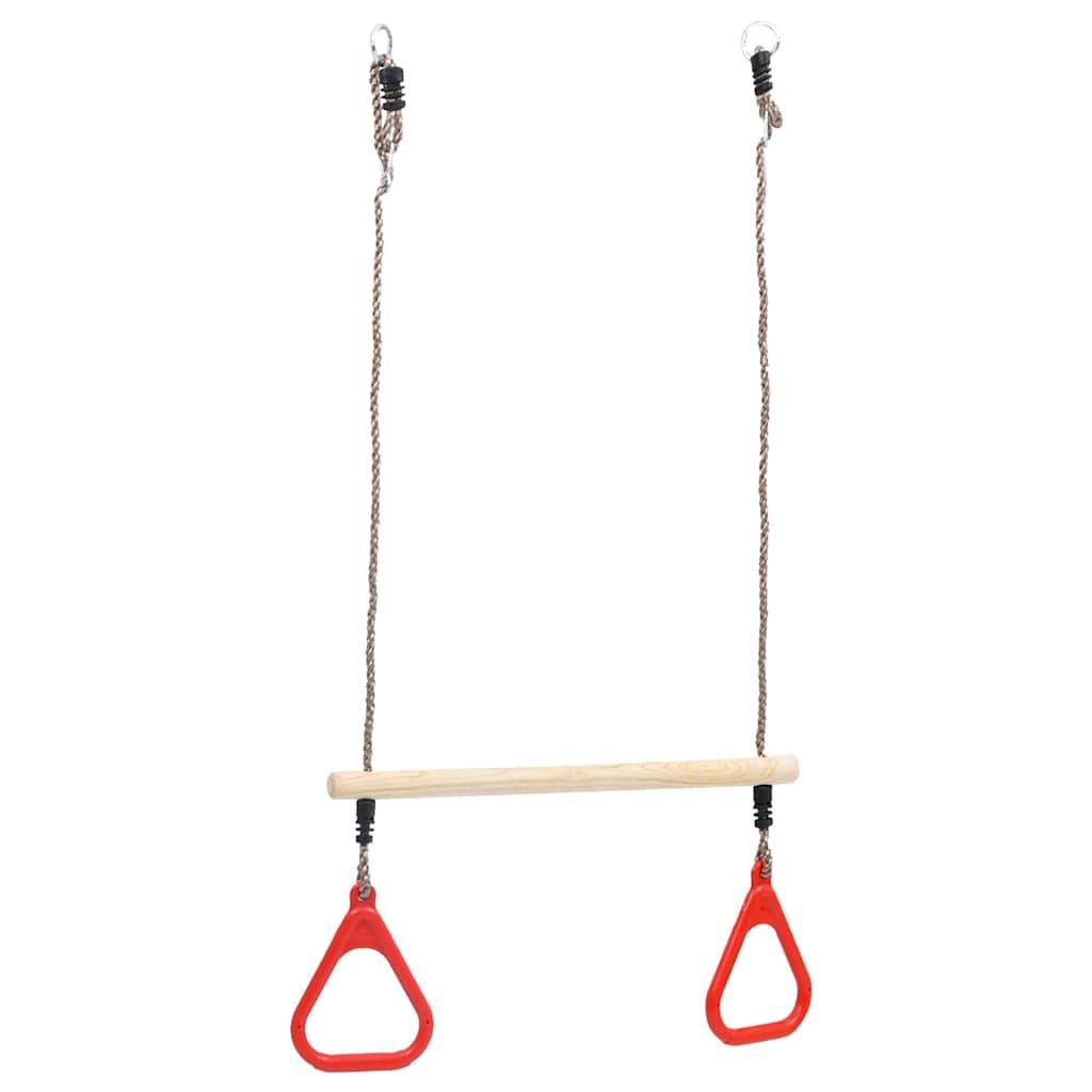 vidaXL Trapezschaukel mit Ringen