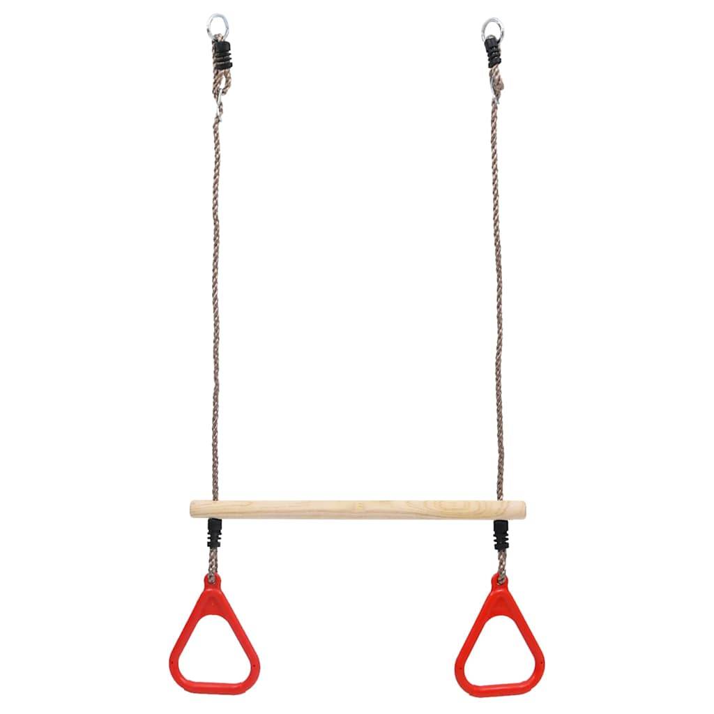 vidaXL Trapezschaukel mit Ringen