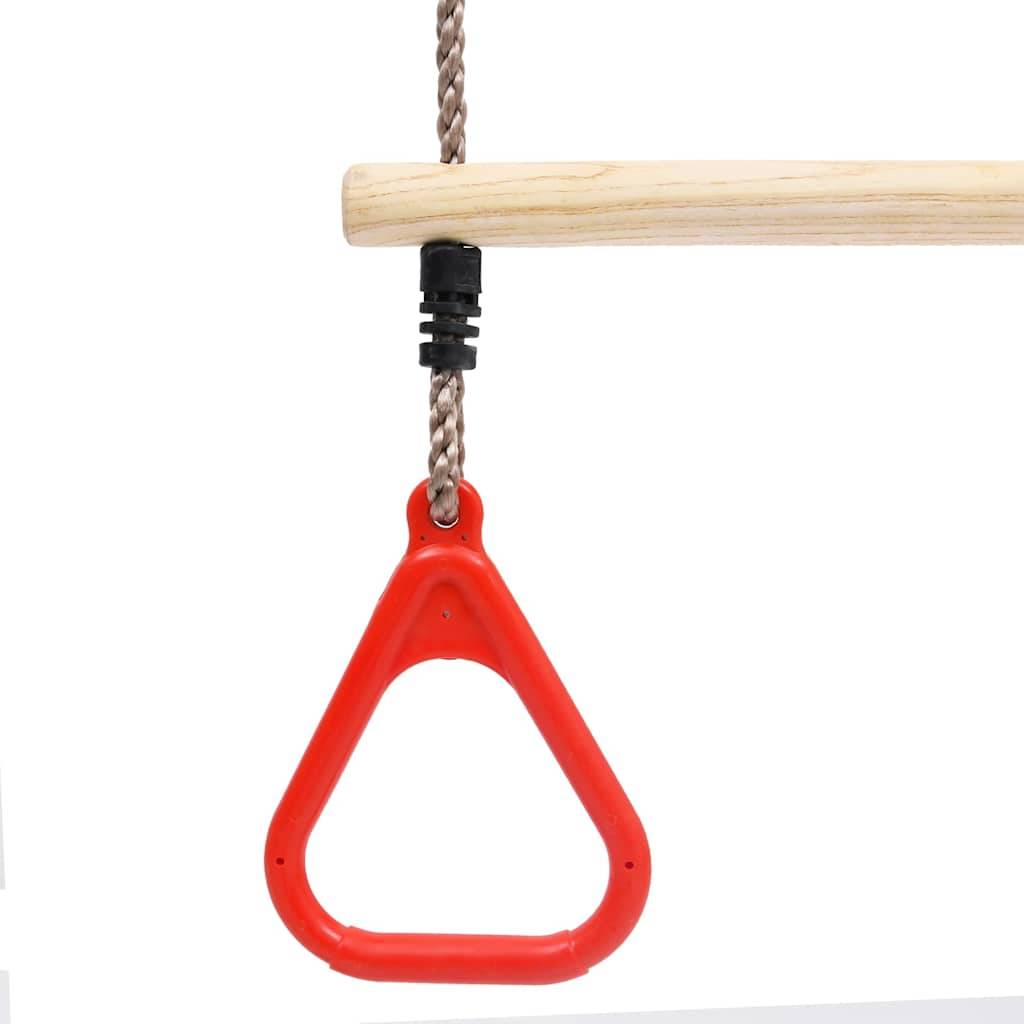 vidaXL Trapezschaukel mit Ringen