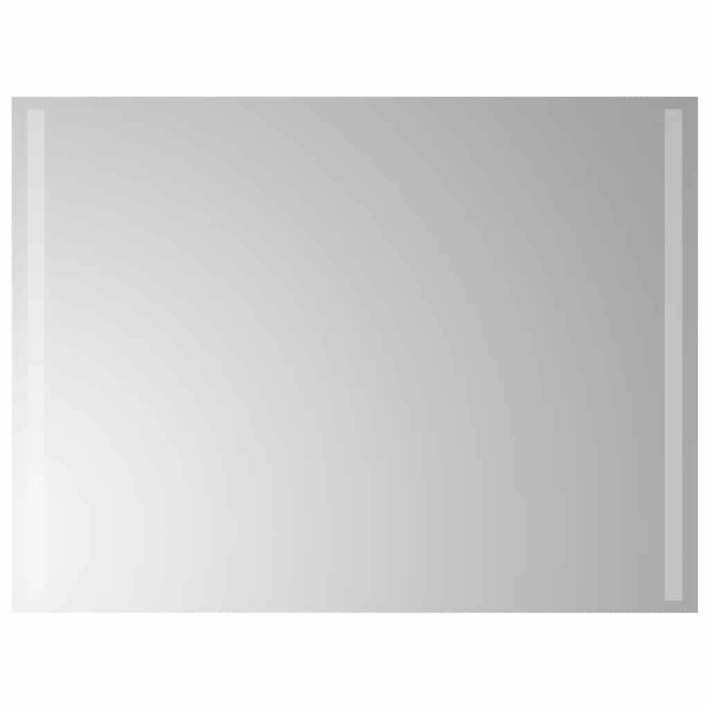 vidaXL LED-Badspiegel 80x60 cm