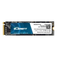 Mushkin ELEMENT - SSD - 2 TB - intern - M.2 2280 - PCIe 3.0 x4 (NVMe) Mushkin ELEMENT - SSD - 2 TB - intern - M.2 2280 - PCIe 3.0 x4 (NVMe)