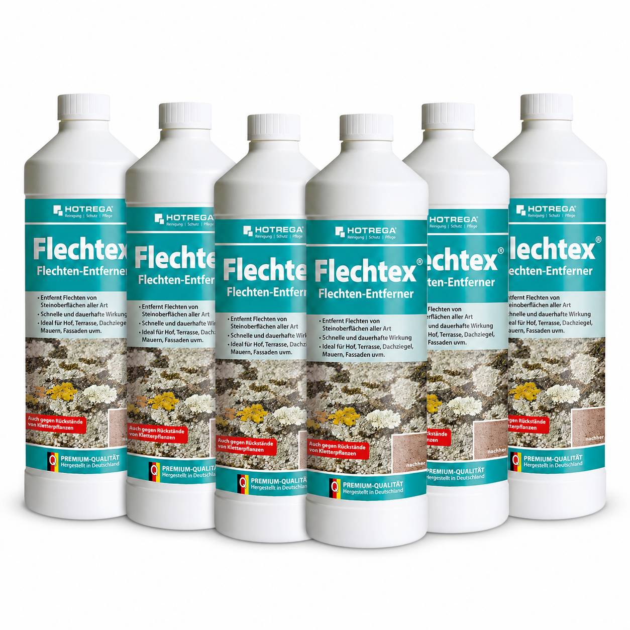 HOTREGA Flechten Entferner Flechtex Sets - Menge:6