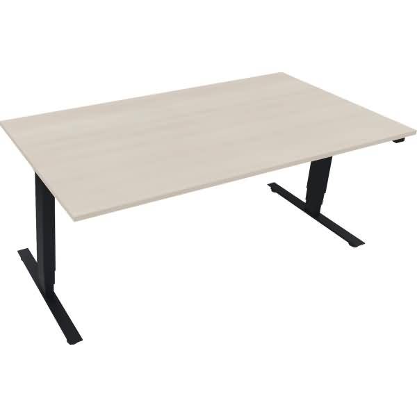 Sitz-/Stehtisch T-Kufe klappbar B1800xT900xH625-1285 anthrazit/Akazie