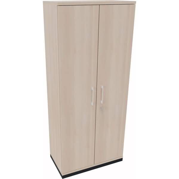 Flügeltürenschrank 5OH B800xT442xH1869 anthrazit/Akazie