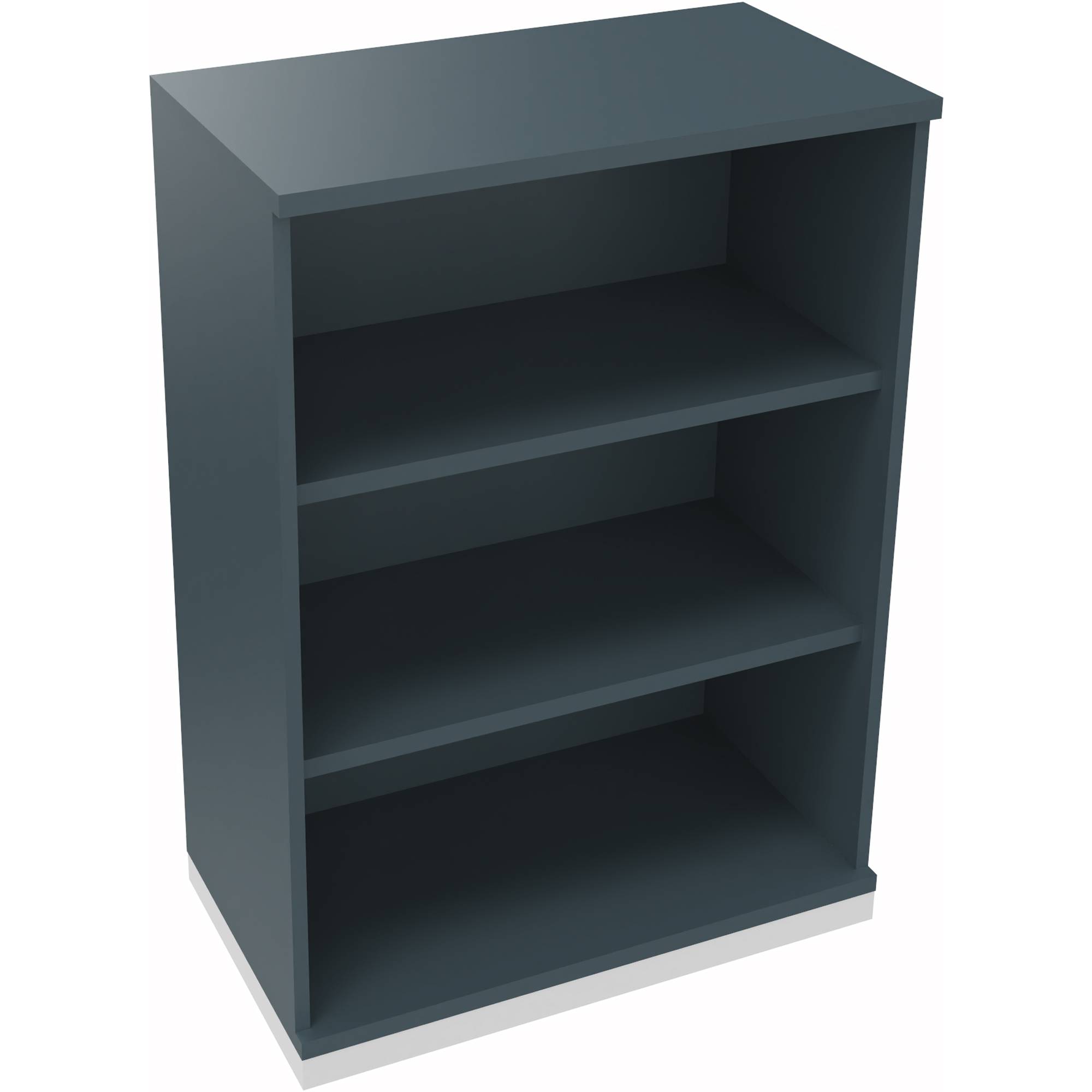 Regal 3OH B800xT442xH1133mm Verkehrsweiß/Lavagrau