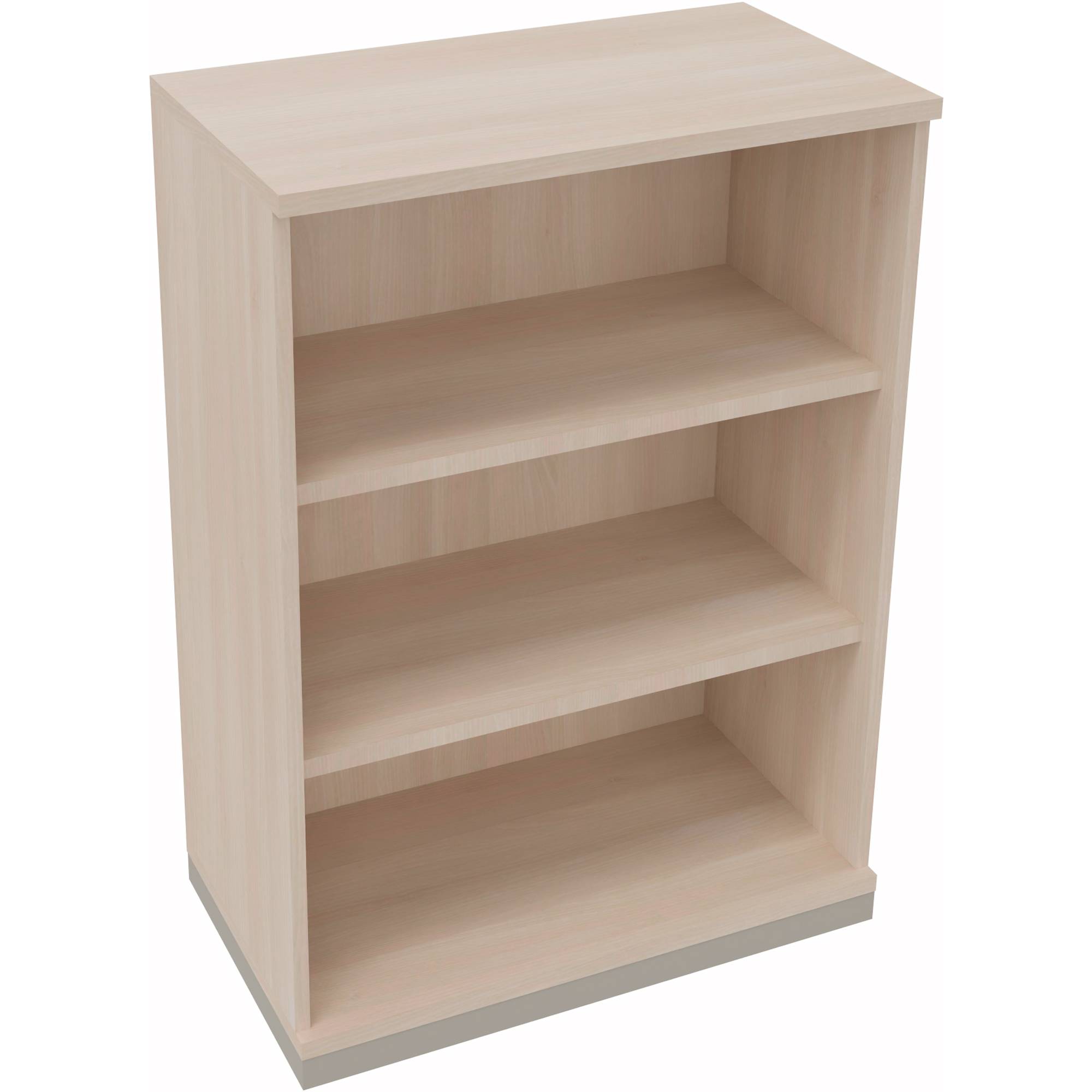 Regal 3OH B800xT442xH1133mm Silberaluminium/Akazie