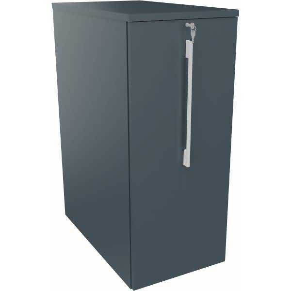 Orgacontainer 3OH violett o. Ausfräsung B463xT800x1115mm Lavagrau