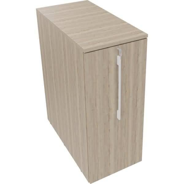 Orgacontainer 3OH violett m. Ausfräsung B463xT900x1115mm Eiche Natur