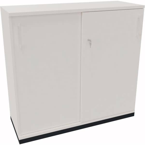 Schiebetürenschrank 3OH B1200xT442xH1133mm anthrazit/Weiß