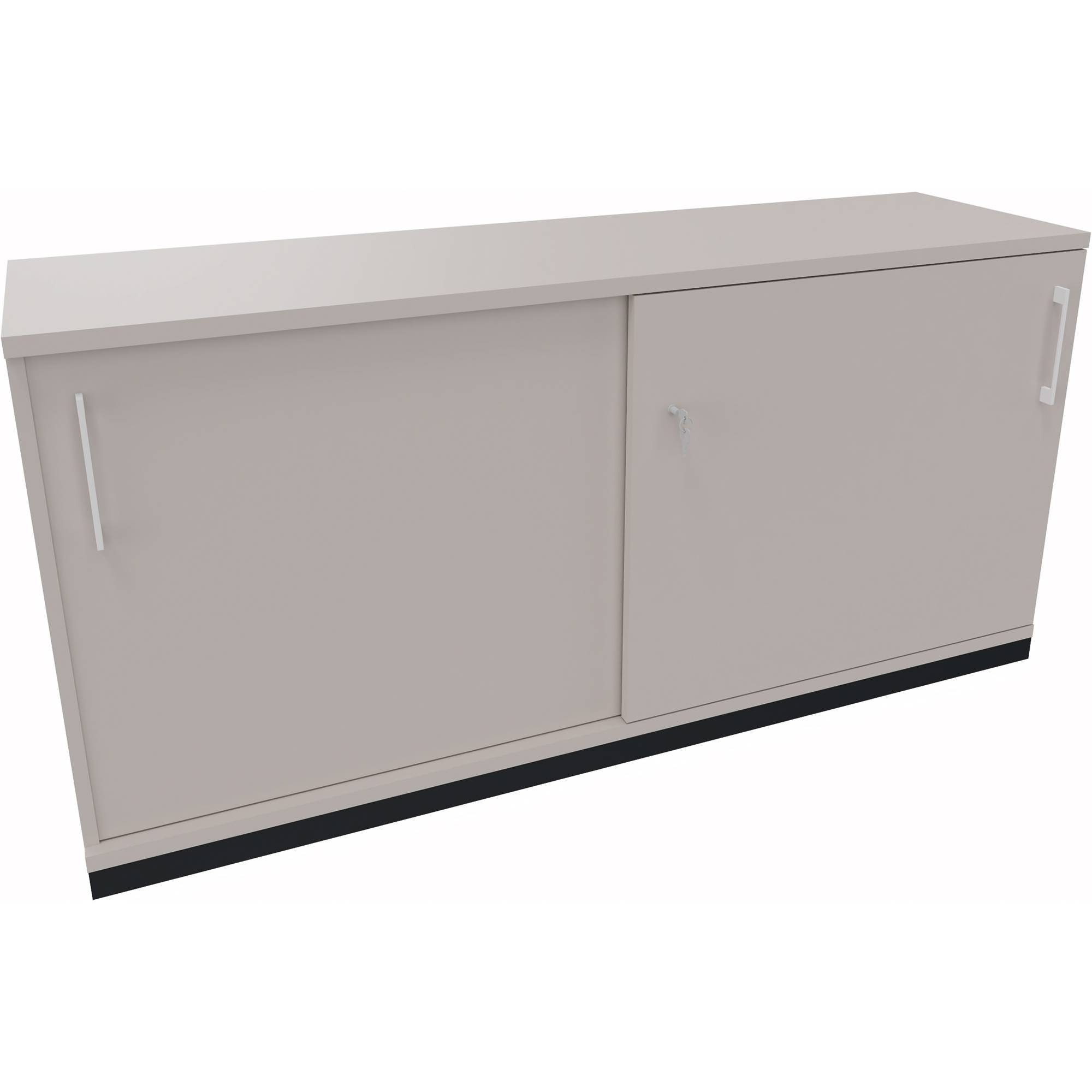 Schiebetürenschrank 2OH B1600xT442xH781mm an/Lichtgrau