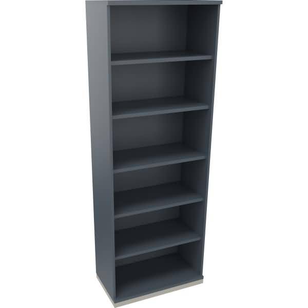 Regal 6OH B800xT442xH2221mm Silberaluminium/Lavagrau