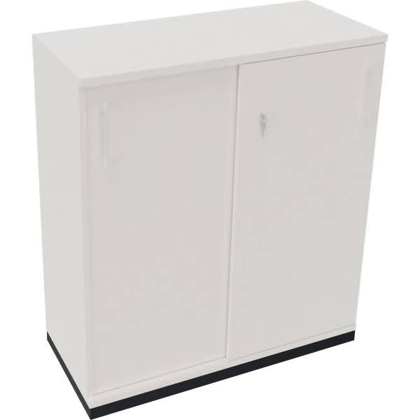 Schiebetürenschrank 3OH B1000xT442xH1133mm anthrazit/Diamant Weiß
