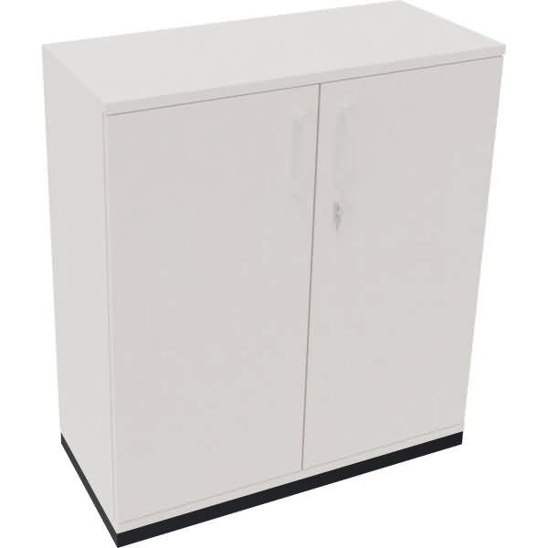Flügeltürenschrank 3OH B1000xT442xH1133 anthrazit/Weiß