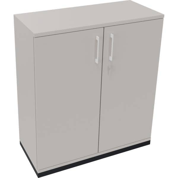 Flügeltürenschrank 3OH B1000xT442xH1133 anthrazit/Lichtgrau