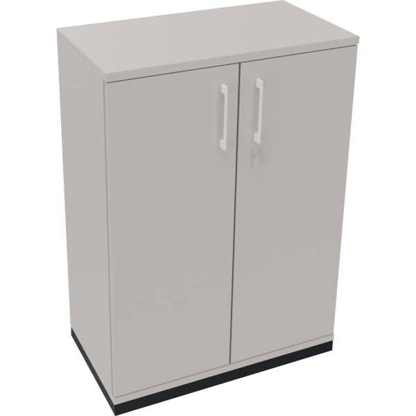 Flügeltürenschrank 3OH B800xT442xH1133 anthrazit/Lichtgrau