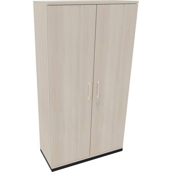 Flügeltürenschrank 5OH B1000xT442xH1869 anthrazit/Akazie