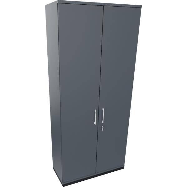 Flügeltürenschrank 6OH B1000xT442xH2221 anthrazit/Lavagrau