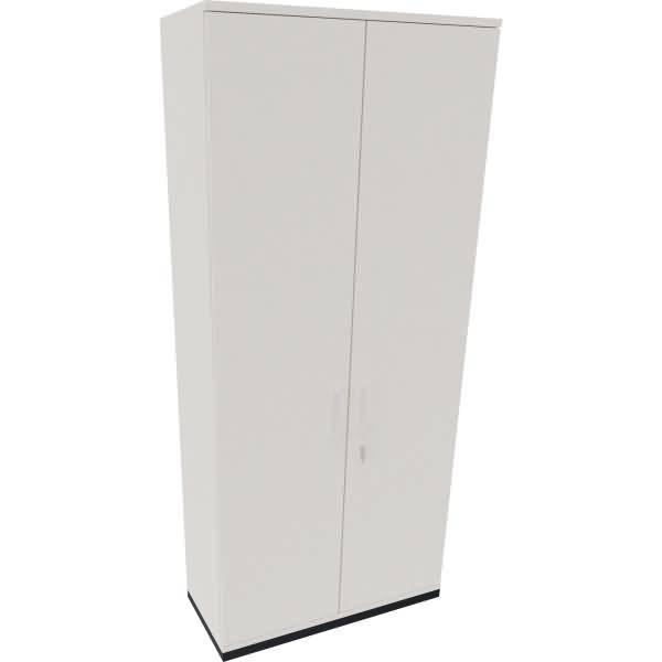 Flügeltürenschrank 6OH B1000xT442xH2221 anthrazit/Weiß