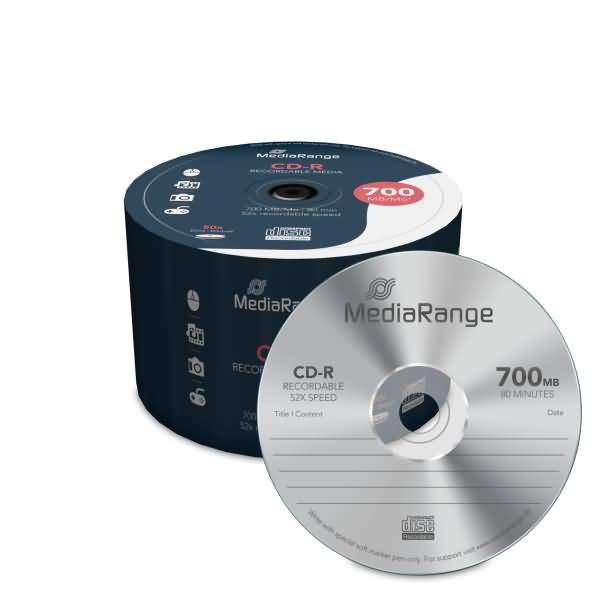 Noname CD-R 71494 80 Min. 52x 700MB 50 Stück