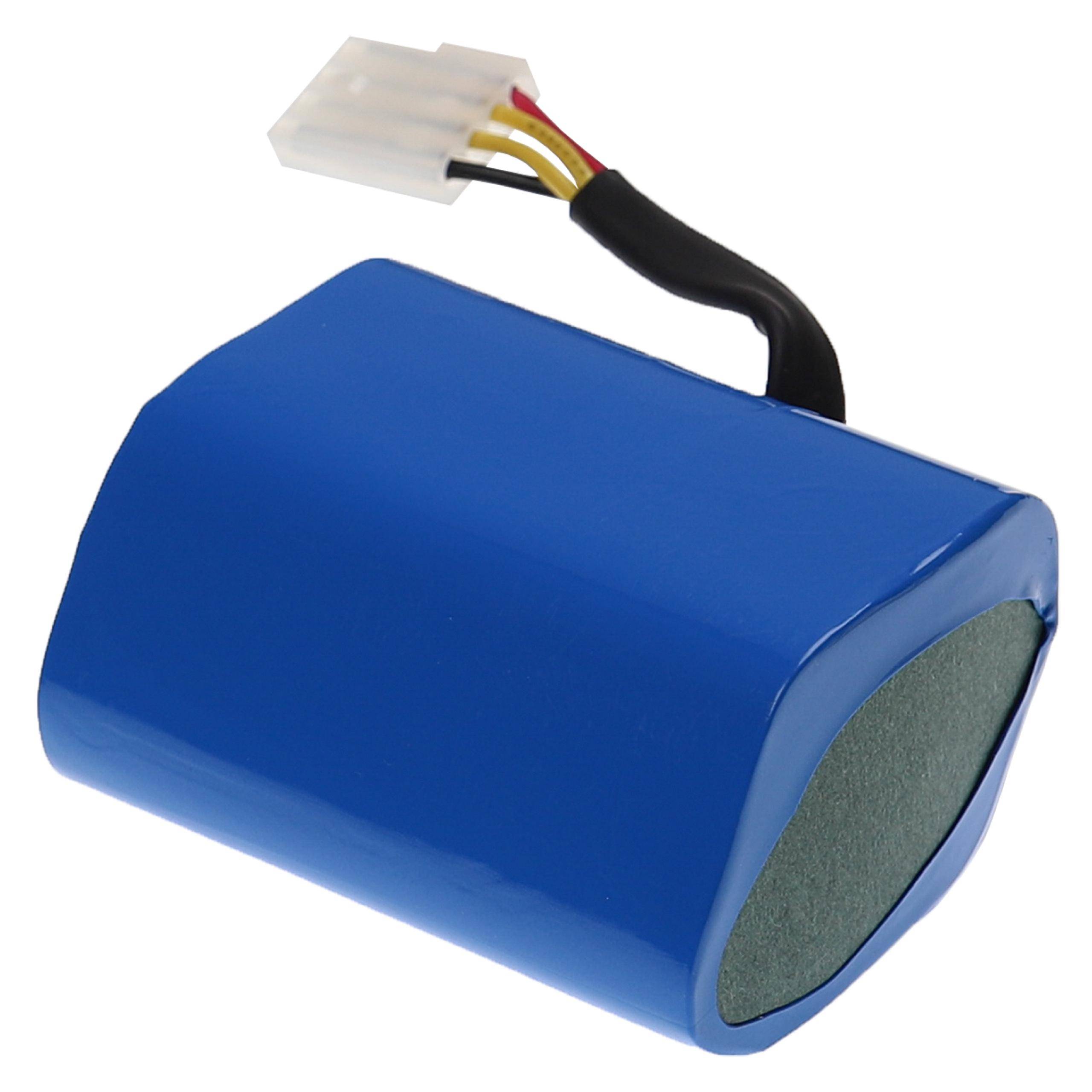 EXTENSILO 2x Akku kompatibel mit Vorwerk VX100 Staubsauger (4400 mAh, 7,4 V, Li-Ion)
