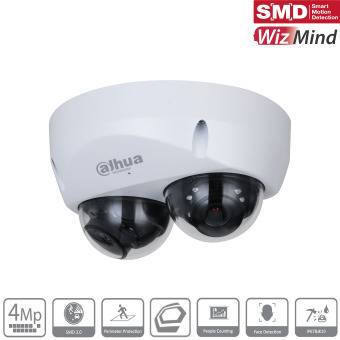 Dahua - IPC-HDBW5441FP-AS-E2-0280B - IP - Dome, - 2x 4MP/WizMind/SMD - 2x 2,8mm fix Objektiv - Unterstützt H.265 /H.264