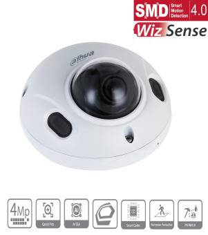Dahua - IPC-HDBW3441FP-AS-0280B-S2 - IP - Dome, - 4MP/WizSense/SMD - 2,8 mm fix Objektiv - H.265/H.264/MJPEG(Sekundär S