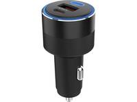 Sandberg Active - Auto-Netzteil - 130 Watt - 3 Ausgabeanschlussstellen (USB, 24 pin USB-C)