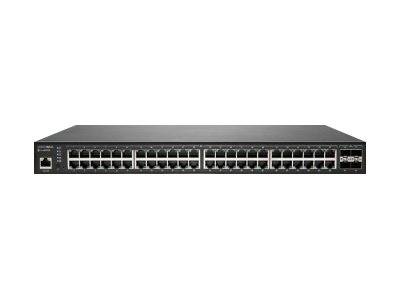 SonicWALL Switch SWS14-48FPOE - Switch - managed - 48 x 10/100/1000 (PoE+) - + 4