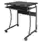 MANHATTAN Kompakter Schreibtisch mit ausziehbarer Tastaturablage Halterungen / Stative / Schlösser
