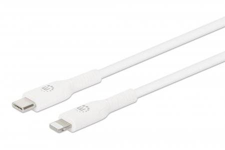 MANHATTAN USB-C auf Lightning Sync-/Ladekabel Anschlusskabel USB Ladekabel