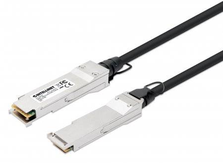 INTELLINET QSFP+ 40G Passives DAC Twinax-Kabel Anschlusskabel Patchkabel SFP+/QSFP+