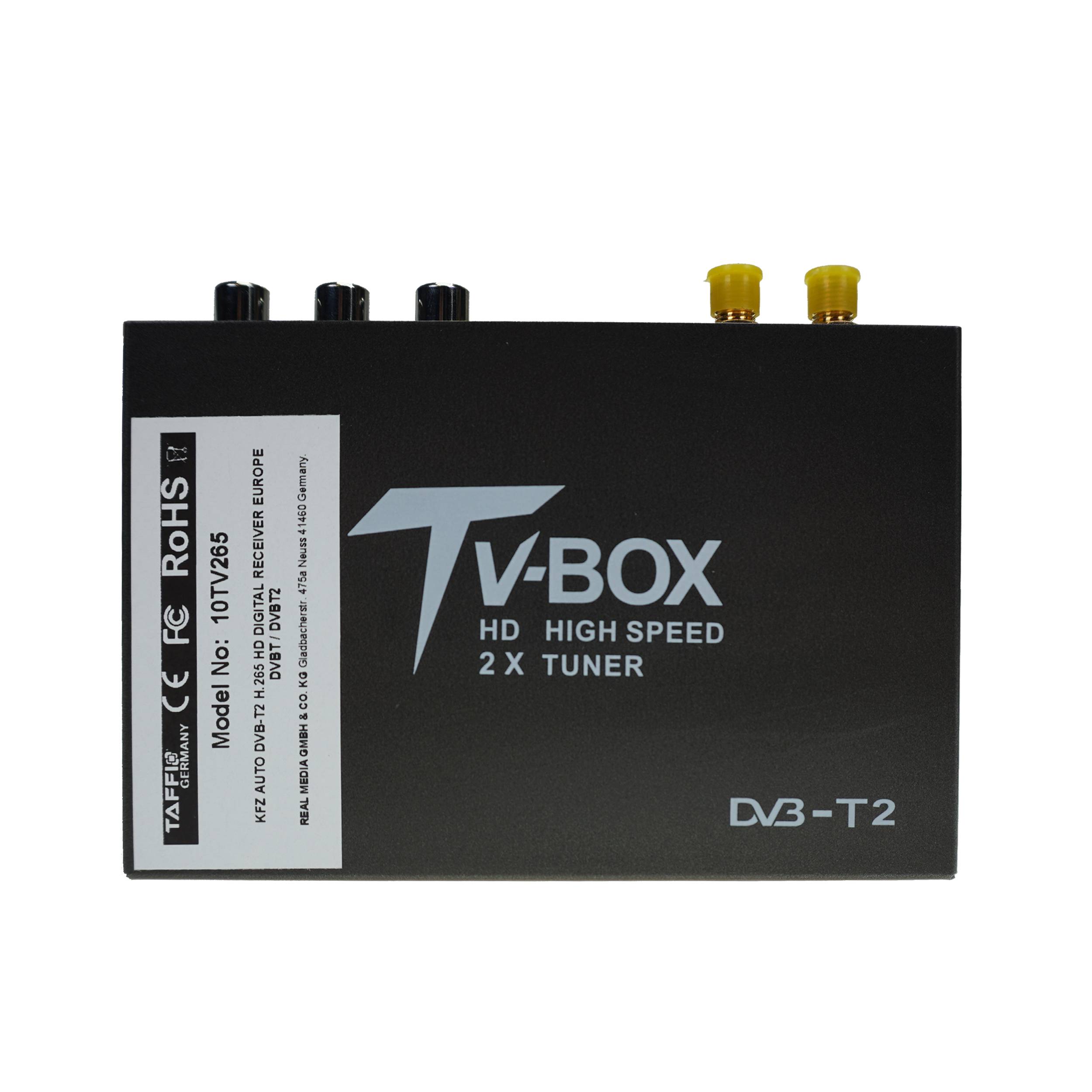 KFZ AUTO DVB-T2 H.265 HD DIGITAL RECEIVER MPEG4 240 km/h EUROPE DVBT / DVBT2