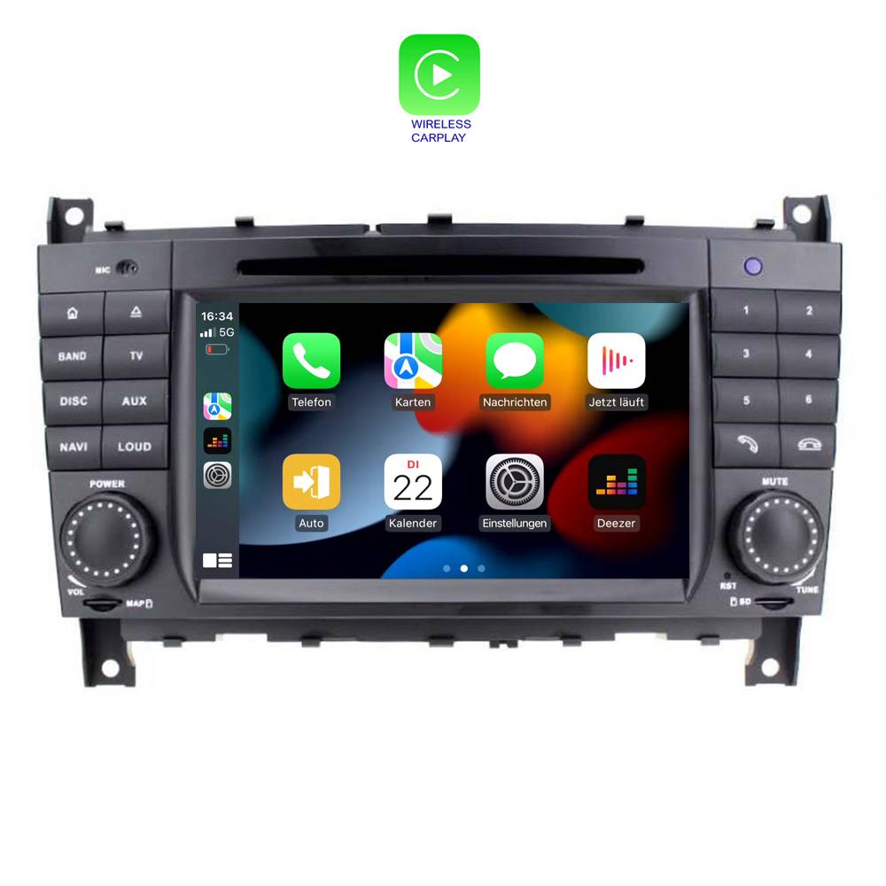 Für Mercedes Benz W463 W203 7" Touchscreen Android Autoradio GPS Navi CarPlay