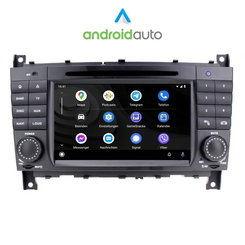 Für Mercedes Benz W463 W203 7" Touchscreen Android Autoradio GPS Navi CarPlay