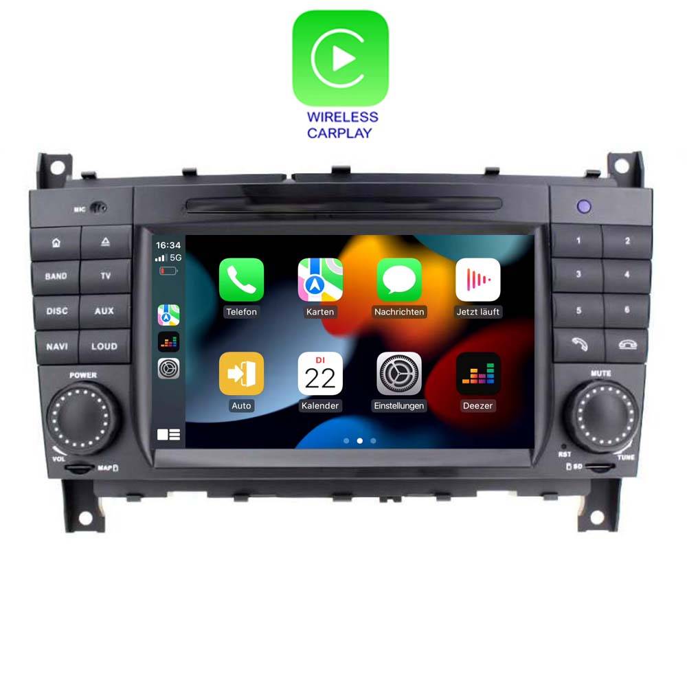 Für Mercedes Benz W463 W203 7" Touchscreen Android Autoradio GPS Navi CarPlay