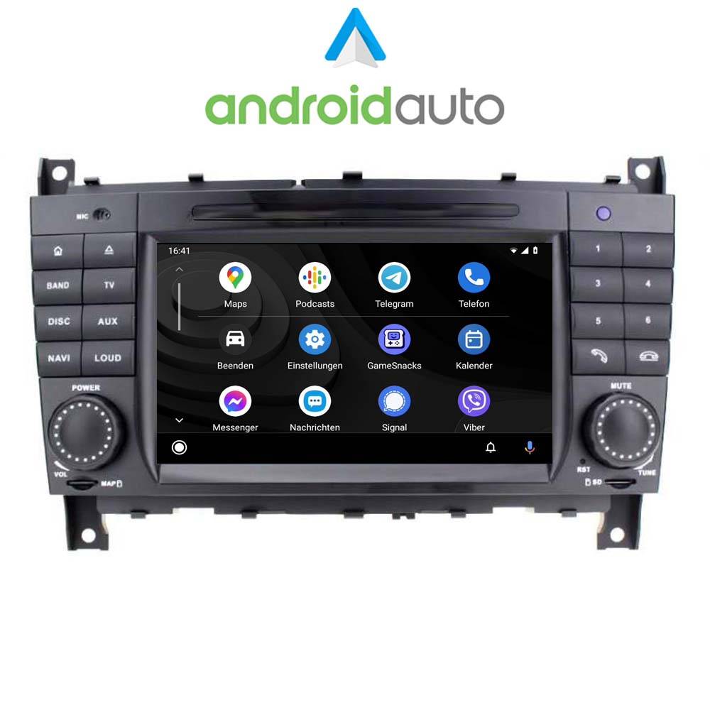 Für Mercedes Benz W463 W203 7" Touchscreen Android Autoradio GPS Navi CarPlay