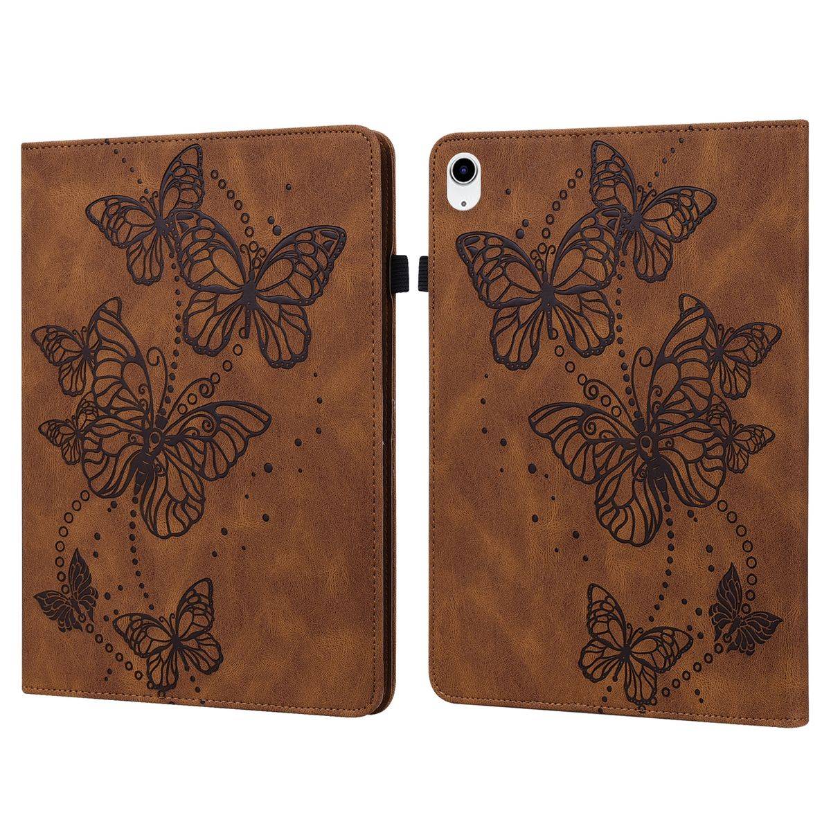 Für Apple iPad 10.9 2022 10. Generation Motiv Muster Tablet Tasche Kunst-Leder Hülle Etuis Cover Schutz Case Zubehör