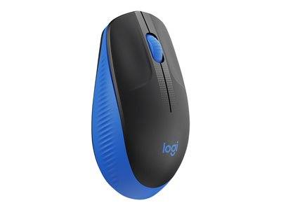 LOGI M190 Full-size wireless mouse Blue Peripheriegeräte & Zubehör Maus, Trackballs & Moderatoren
