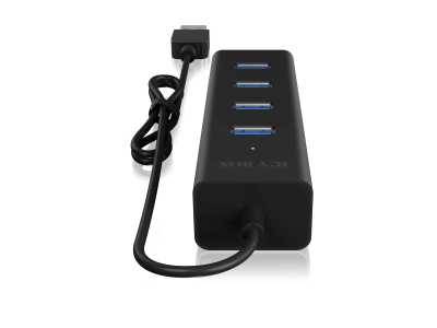 Hub 4-Port IcyBox USB 3.0 IB-HUB1409-C3 USB 3.0 Type-C retail Multimedia-Technik HUBs