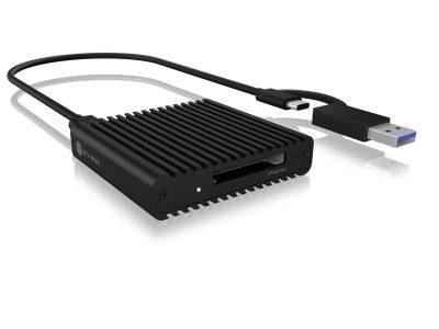 Kartenleser IcyBox USB3.2 (Gen2) Type-B CFexpress Multimedia-Technik Reader