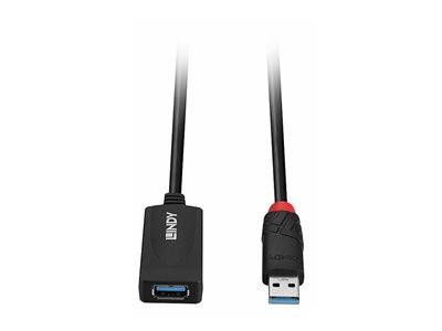 LINDY USB 3.0 Aktiv-Verlaengerung 5m Peripheriegeräte & Zubehör Kabel & Adapter - USB &