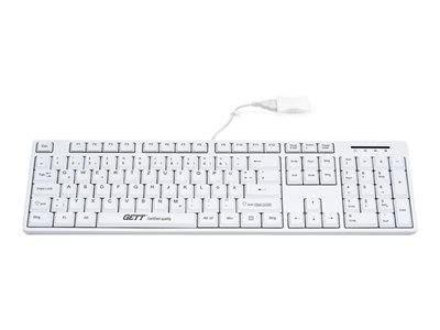 GETT TKL-105-GCQ-IP68-KGEH-WHITE-USB-DE Eingabe / Ausgabe Mäuse & Tastaturen