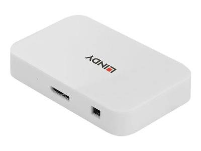 LINDY USB 3.1/3.0 Hub Basic 4 Port Peripheriegeräte & Zubehör Kabel & Adapter USB Hubs