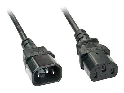 LINDY 5m IEC-Netzverlaengerungskabel Peripheriegeräte & Zubehör Kabel & Adapter - Stromversorgung