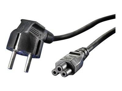 VALUE Netzkabel 3pol. Notebook 1,8m Peripheriegeräte & Zubehör Kabel & Adapter - Stromversorgung