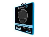SANDBERG Memory Foam Mousepad Round